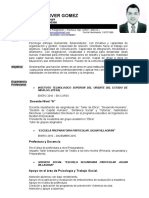 Como Elaborar Un Curriculum Vitae