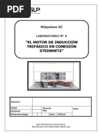 El Motor de Inducción Trifásico en Conexión Steinmetz