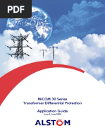 Transformer Differential Protection. Application Guide - Autores Varios - Editorial Alstom - 2003