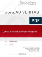 Ultrasonic Thickness Measurement Procedure