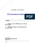 Marketing Strategy and Marketing Plan - Small Insurance Company in UAE