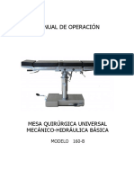 Mesa Quirurgica Mecanica