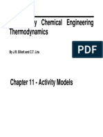 Introductory Chemical Engineering Thermodynamics: by J.R. Elliott and C.T. Lira