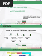 Autoevaluacion Acreditacion SUA Bajo - 5095 PDF