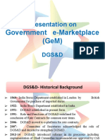 GeM DGSND Presentation