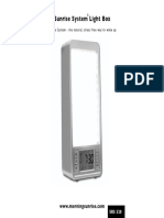 Sunrise System 320 User Guide