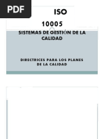 Directrices PLAN ISO 10005 PDF