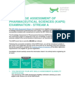 KAPS Exam Info Pack (Feb2019) PDF