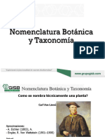 Nomenclatura Botánica