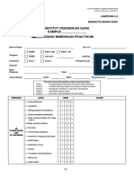 Borang Praktikum PISMP