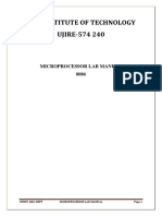 Microprocessor Manual