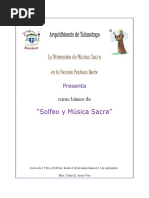 Curso Básico Solfeo Músic Sacra