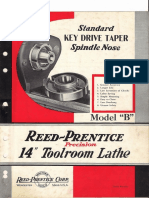 Reed Prentice Lathe Brochure