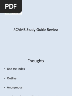 NNJ Chapter Acams Study Guide Review PDF