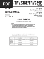 Sony Dcr-trv238 Trv239 Supp Level-2 Ver-1.3