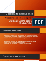 Gestión de Operaciones Diapositivas