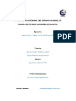 Problemas de Modelado y Simulación de Procesos