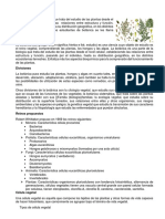 Botanica Documento