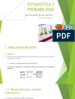 Estadistica y Probabilidad Ing. Sanitaria