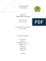 Cerebellar Function Test