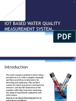 Iot Based Water Quality Measurement System