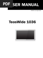 User Manual: Teoswide 1036