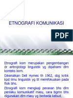 Etnografi Komunikasi