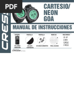 Cressi Goa Cartesio Neon Manual ES