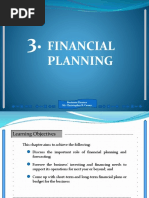 Chapter 3 Financial Planning