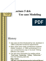 Lecture 5 &6: Use Case Modeling
