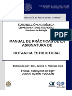 Botanica Estructural