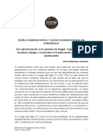 Teoría Constructivista Y Socio Constructivista Del Aprendizaje