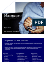 Tax Risk Management Deloitte PDF