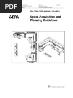 Space Acquisition and Planning Guidelines: Epa Facilities Manual, Volume 1