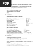 Pruebas A Una Bomba de Inyeccion Lineal en Un Banco de Pruebas de Bombas de Alta Presion