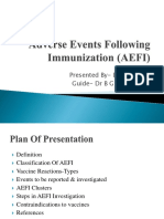 Adverse Events Following Immunization