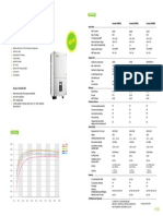 Datasheet Growatt MTL 3600 4600 5000