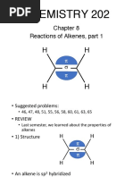 Chemistry 202: Reactions of Alkenes, Part 1