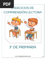 Textos de Comprensión Lectora 3 Primaria para Imprimir