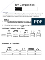 Student Example - Rhythm Project