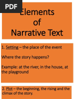 Elements of Narrative