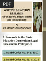 Writing Action Research Proposal