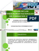 Taller Filosofía de Los PNF