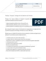 Trabajo Transpor Integración de Sistemas de Gestión