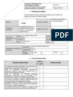 VerificaciOn Condiciones Ambientes de Aprendizaje