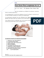 10 Astuces Pour Durer Plus Longtemps Au Lit