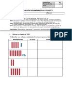 Evaluación Matematica 1 Diferenciada