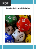 (Teoría) Teoría de Probabilidades