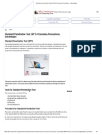 Standard Penetration Test (SPT) - Procedure, Precautions, Advantages