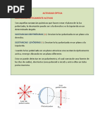 Actividad Optica